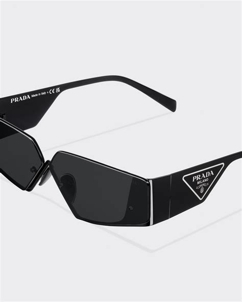 prada brille herren schwarz|Prada sonnenbrille.